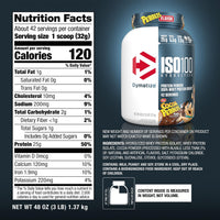 Thumbnail for Dymatize x Cocoa Pebbles ISO100 Whey Protein Powder Isolate, 25g of Protein, 5.5g BCAAs, 120 Cal., Gluten Free, 1g Fat, 1g Sugar, 2g Carb (42 Servings)