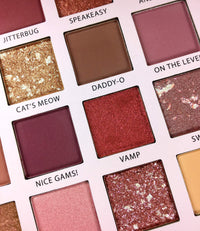 Thumbnail for RUDE Roaring 20’s Eyeshadow Palette | Bold, Velvety Matte & Shimmer Shades for Vintage Glam Looks | Blendable, High-Pigment, Vegan & Cruelty-Free Makeup Palette [Carefree]