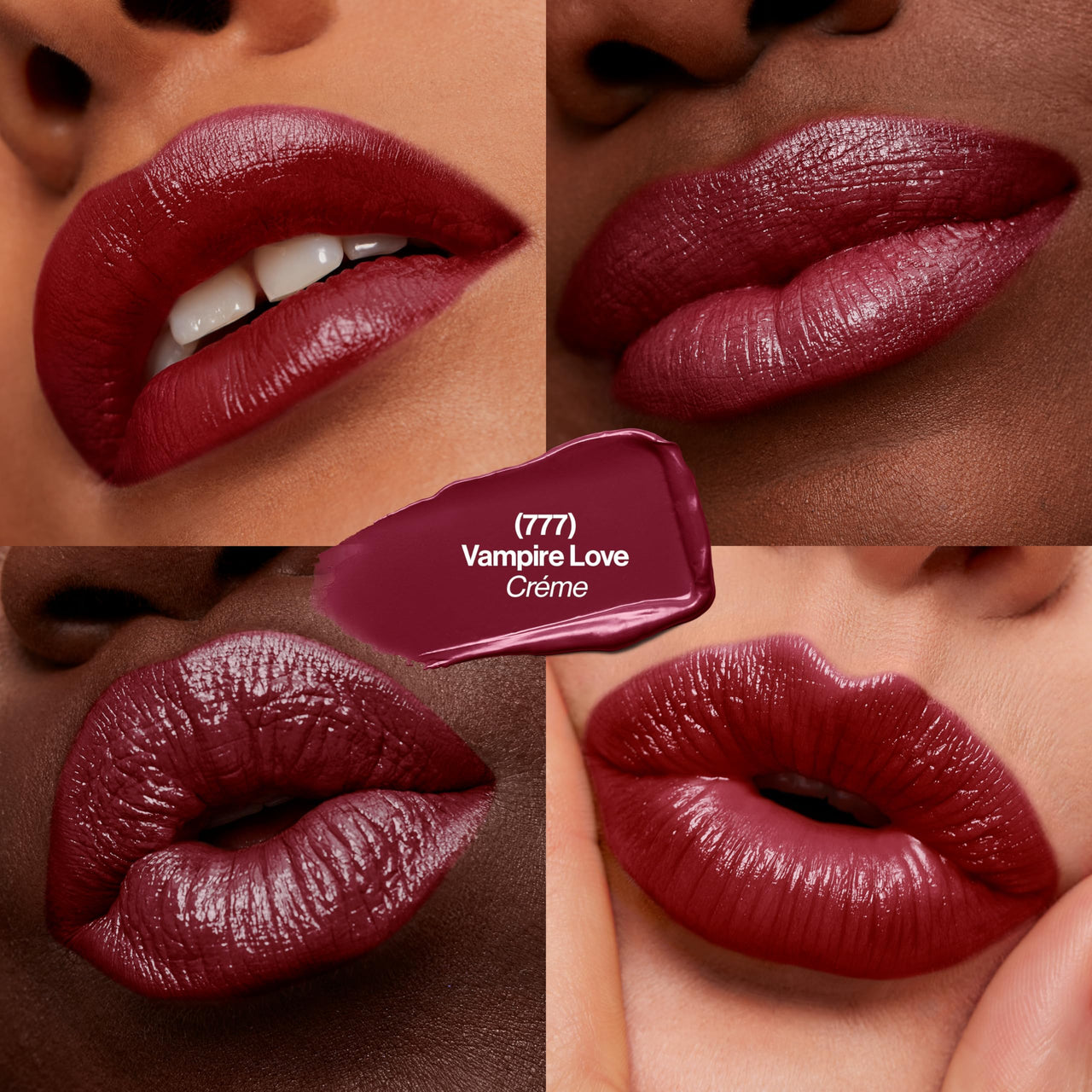 Revlon Super Lustrous Lipstick, Creamy Formula For Soft, Fuller-Looking Lips, Moisturized Feel, 777 Vampire Love, 0.15 oz