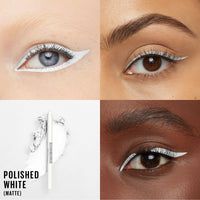 Thumbnail for Maybelline TattooStudio Long-Lasting Sharpenable Eyeliner Pencil, Glide on Smooth Gel Pigments with 36 Hour Wear, Waterproof, Polished White, 1 Count