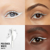 Thumbnail for Maybelline TattooStudio Long-Lasting Sharpenable Eyeliner Pencil, Glide on Smooth Gel Pigments with 36 Hour Wear, Waterproof, Polished White, 1 Count