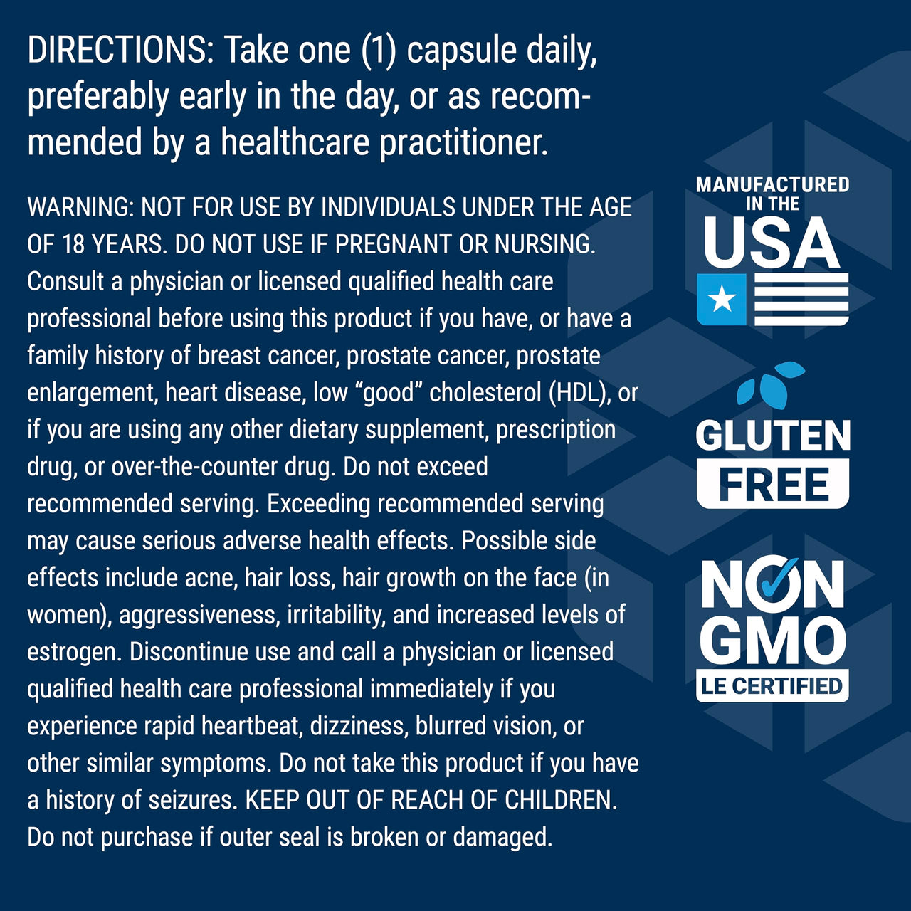 Life Extension Pregnenolone - Hormone Balance Supplement for Healthy Hormone Levels, 100 mg - Hormone Balance, Memory, Focus, Cognitive Health - Gluten-Free, Non-GMO, 100 Capsules