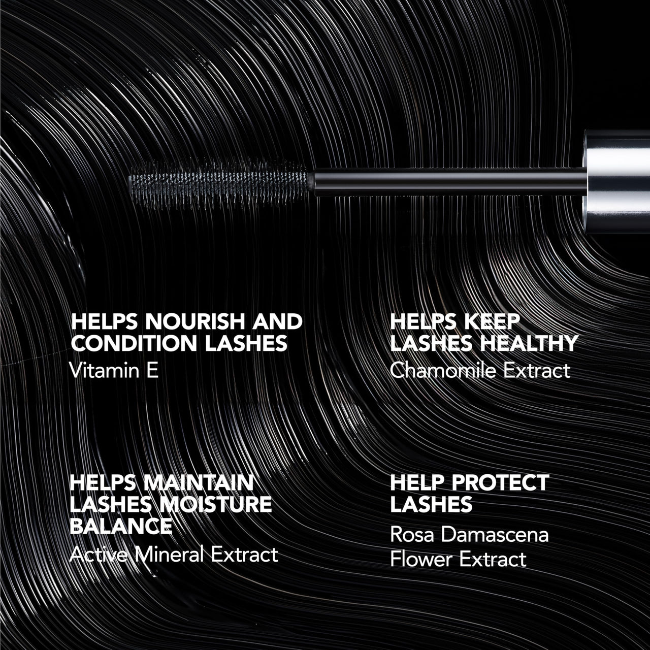 BUXOM Lash Volumizing Mascara, Blackest Black, Full Size