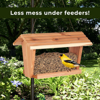 Thumbnail for Kaytee No Mess Finch Seed and Nyjer Blend, Attracts Goldfinches, Chickadees, Junos, Finches and Other Wild Birds, 8 Pounds