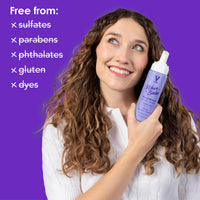 Thumbnail for V&Co. Wave Babe Styling Mousse – Hair Mousse for Wavy Hair, Frizz Control & Volume – Lightweight Flexible Hold,Hydrating Hair Styling Product with Peptides & Bamboo Extract – 7 oz