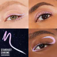 Thumbnail for MAYBELLINE Tattoo Studio Long-Lasting Sharpenable Eyeliner Pencil, Glide on Smooth Gel Pigments with 36 Hour Wear, Waterproof, Stardust Chrome, 1 Count