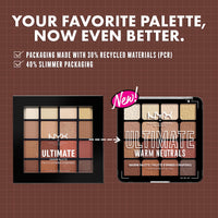Thumbnail for NYX PROFESSIONAL MAKEUP, Ultimate Shadow Palette, Eyeshadow Palette - Warm Neutrals