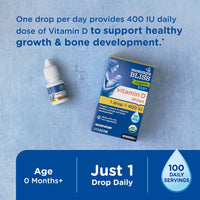 Thumbnail for Mommy's Bliss Organic Drops No Artificial Color, Vitamin D, 0.11 Fl Oz