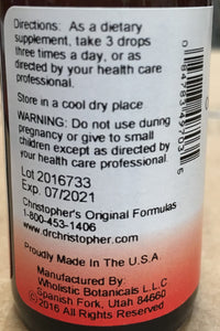 Thumbnail for Lobelia Extract-Vinegar Based Dr. Christopher 1 oz Liquid