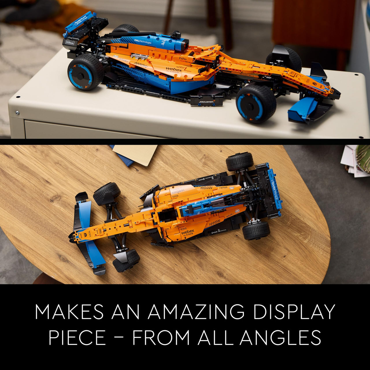 Lego Technic McLaren Formula 1 Racing Car, Idea Toy for Men, Car Model for Adults, Racing Car Collector's Model 42141