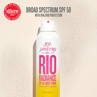Thumbnail for SOL DE JANEIRO Rio Radiance SPF 50 Body Spray Broad Spectrum | Spray Sunscreen for Body | Niacinamide and Antioxidants | Sheer Coverage | UV Protection