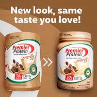 Thumbnail for Premier Protein Powder, Chocolate Milkshake & Cafe Latte, 30g Protein, 1g Sugar, 100% Whey, Keto Friendly, Gluten Free, 17 Servings, 23.9 Ounce (2 Pack)