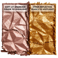 Thumbnail for NYX PROFESSIONAL MAKEUP Born To Glow Icy Highlighter Duo - Rock Candy