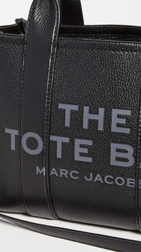 Thumbnail for Marc Jacobs Women's The Leather Small Tote Bag, Black, One Size