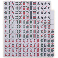 Thumbnail for Yellow Mountain Imports American Mahjong Set, Huntington with 166 Melamine Mahjong Tiles, Mineral Green Soft Case - 4 All-in-One Racks with Pushers, Scoring Coins, Dice, and Wind Indicator