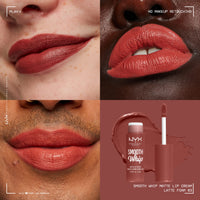 Thumbnail for NYX PROFESSIONAL MAKEUP Smooth Whip Matte Lip Cream, Long Lasting, Moisturizing, Vegan Liquid Lipstick - Latte Foam (Pinky Mauve)