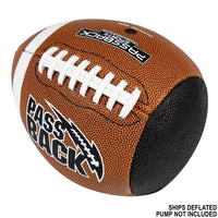 Thumbnail for Passback Official Composite Football, Ages 14+, High School Training Football, (Ships Deflated)