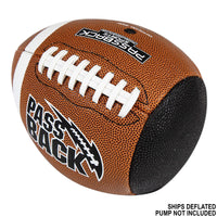 Thumbnail for Passback Official Composite Football, Ages 14+, High School Training Football, (Ships Deflated)