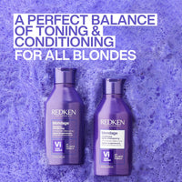 Thumbnail for Redken Blondage Color Depositing Purple Conditioner | For Blonde Hair | Neutralizes Brass & Moisturizes Hair | With Pure Violet Pigments | Tones Hair for Cool and Ash Blonde Colors