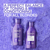 Thumbnail for Redken Blondage Purple Conditioner For Blonde Hair - Tones & Moisturizes Brassy Hair, Color Depositing