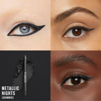 Thumbnail for MAYBELLINE New York Tattoo Studio Long-Lasting Sharpenable Eyeliner Pencil, Glide on Smooth Gel Pigments with 36 Hour Wear, Waterproof Metallic Nights 0.04 oz