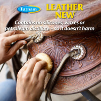 Thumbnail for Farnam Leather New Deep-Cleaning Conditioner and Restorer for Saddles and Leather, 32 Ounces