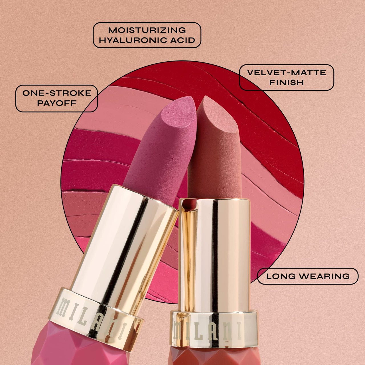 Milani Color Fetish Matte Lipstick (Fleur)