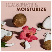 Thumbnail for SheaMoisture Coconut Oil and Hibiscus Illuminating Body Lotion for Dull, Dry Skin, 13 Fl Oz