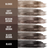 Thumbnail for Maybelline Tattoo Studio Brow Styling Gel, Waterproof Eyebrow Make Up, Brow Tint for Up to 36HR Wear, Soft Brown, 1 Count