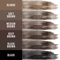 Thumbnail for Maybelline Tattoo Studio Brow Styling Gel, Waterproof Eyebrow Make Up, Brow Tint for Up to 36HR Wear, Soft Brown, 1 Count