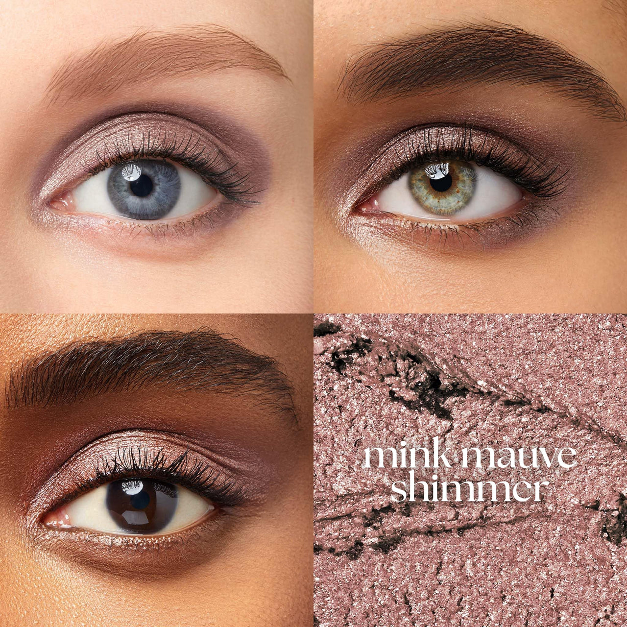 Julep Eyeshadow 101 Cream-to-Powder Waterproof Shadow Stick – Mink Mauve Shimmer – Long-Lasting, Crease-Proof, Muted Mauve Shimmer Eyeshadow with Built-in Smudger