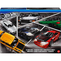 Thumbnail for Hot Wheels 1:64 Scale Die-Cast Toy Cars, Set of 6 Japanese Vehicles with Elevated Deco (Styles May Vary)