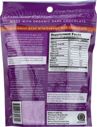 Thumbnail for Adora Calcium Supplement Disk, Dark Chocolate, 30 Count - 500 mg