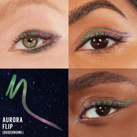 Thumbnail for MAYBELLINE Tattoo Studio Long-Lasting Sharpenable Eyeliner Pencil, Glide on Smooth Gel Pigments with 36 Hour Wear, Waterproof, Aurora Flip, 1 Count