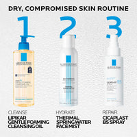 Thumbnail for La Roche-Posay Cicaplast B5 Spray With Vitamin B5 Panthenol & Madecassoside, Hydrating Face Mist For Skin Barrier Repair, Soothing Touch-Free Face & Body Spray, Sensitive Skin & Dermatologist Tested