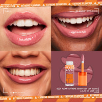 Thumbnail for NYX PROFESSIONAL MAKEUP Duck Plump High Pigment Plumping Lip Gloss with Spicy Ginger, Vegan Lip Makeup - Lilac On Lock (Pinky Lilac)