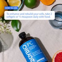 Thumbnail for BodyBio PC - Phosphatidylcholine for Brain Health, Mental Clarity, Cognitive Function, Cellular Repair & Healthy Aging, Phospholipid Complex Supplement for Gentle Daily Detox