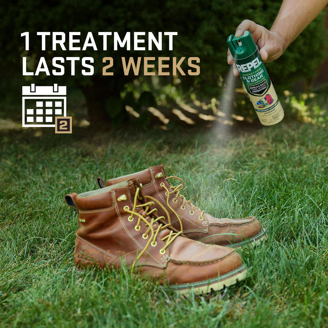 Repel Permethrin Clothing And Gear Insect Repellent, 6.5 Ounces, Aerosol Insect Repellent For Clothing And Gear Including Nets, Tents, Sleeping Bags And Backpacks