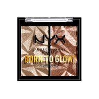 Thumbnail for NYX PROFESSIONAL MAKEUP Born To Glow Icy Highlighter Duo - Platinum Status