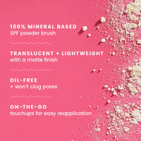 Thumbnail for Hawaiian Tropic Mineral Powder Sunscreen Brush SPF 30 | Beach Essentials, Zinc Oxide Mineral Sunscreen Powder SPF, Face Sunblock Travel Size, Brush On Sun Screen Protector for Face and Body, 0.15oz