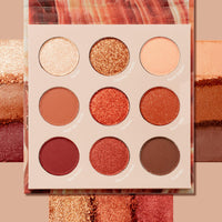 Thumbnail for ColourPop Rock On Eyeshadow Palette - Warm, Earthy Terracotta Palette with Metallic and Matte Finishes - High-Pigment Eye Makeup with a Long-Wearing Formula (0.3 oz)