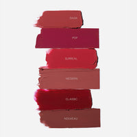 Thumbnail for Saie Lip Blur Soft Matte Lipstick - Long Lasting Lipstick with Hydrating, Buildable Coverage - Enriched with Hyaluronic Acid + Softening Jojoba to Nourish Lips - Pop (0.07 oz)