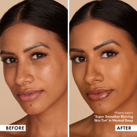 Thumbnail for ICONIC LONDON Super Smoother Blurring Skin Tint | Light to Medium Coverage, Hydrating, Ultra-Lightweight Tinted Moisturizer, Cruelty-Free, Vegan Makeup (Neutral Deep) 1.01 Fl oz