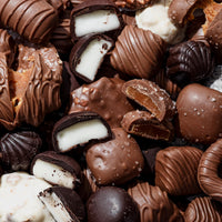 Thumbnail for Chocolate Gift Basket, Gourmet Snack Food Box in Keepsake Tin, 2+ lbs of Chocolate, Great for Birthday, Sympathy, Family Parties & Get Well - Bonnie & Pop