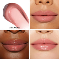 Thumbnail for Too Faced Lip Injection Maximum Plump Extra Strength Lip Plumper Gloss | Hydrating, Volumizing, + Plumping, 0.14 Fl Oz, A La Mode (Nude Pink with Subtle Silver Shimmer)