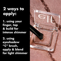 Thumbnail for e.l.f. Fine As Fleck Glitter Eyeshadow, Long-Lasting Sheer Eye Makeup With A Shimmer Finish, Soft, Smooth Formula, Vegan & Cruelty-Free, Filthy Rich