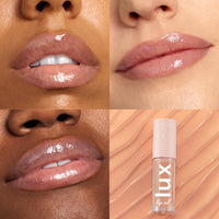 Thumbnail for ColourPop Lux Lip Oil - Hydrating, Sheer Tinted Lip Oil Formulated with Antioxidant-Rich Chamomile Extract & Calendula Oil - Non-Greasy, Nourishing Soft-Warm Nude Lip Oil - Skinny Dip (0.16 oz)