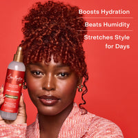 Thumbnail for SheaMoisture Curl Stretch Refresher Spray Kalahari Melon Oil and Marula Oil Between Wash Style Stretcher Boosts Hydration, Fights Humidity and Frizz with Hyaluronic Serum 8 Fl Oz