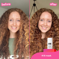 Thumbnail for K18 Leave-In Molecular Repair Hair Mask, Patented, Lasting Repair For Dry, Frizzy, Damaged Hair, Reverse Damage In 4 Minutes From Bleach, Color, Chemical Services + Heat