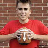 Thumbnail for Passback Official Composite Football, Ages 14+, High School Training Football, (Ships Deflated)